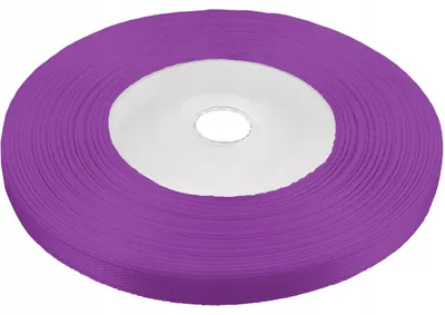 Image de Ruban satiné Netuno 6mm violet foncé 32m