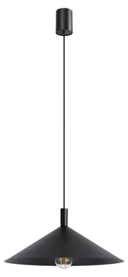 Obrázok produktu pre Závesné svietidlo NOX 40 čierne 1xE27 15 W oceľ 135 x 40 x 40 cm Sollux Lighting