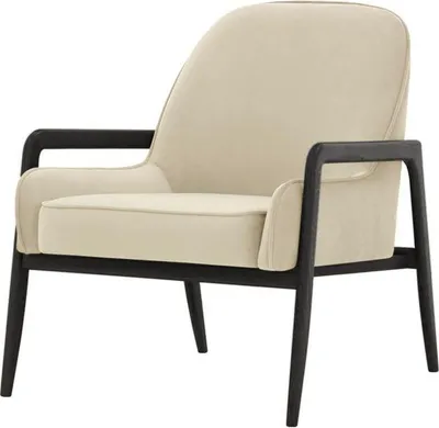 Image de Fauteuil Turin-Velluto 2-black