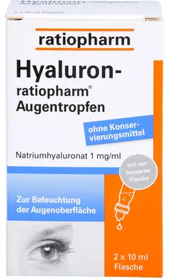Produktbild von Hyaluron-ratiopharm  Augentropfen, 20 ml Lösung