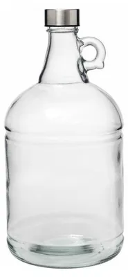 Obrázok produktu pre Sklenená fľaša, galón na víno, likér, džús, retro 3,0 l