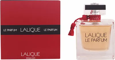 A perfume box and bottle are displayed side-by-side against a white background.