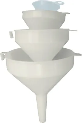 Produktbild von Reilang Trichter-Set 4tlg. weiss 50,75,100,120mm - 33.186/S10