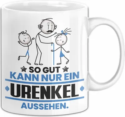 Produktbild von Urenkel Geschenk Tasse So Gut Kann Nur Ein Urenkel Aussehen Geschenkidee Kaffee-Becher (Weiß)