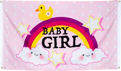 Produktbild von Baby Girl Fahne