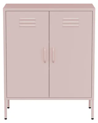 Zdjęcie produktu dla Szafka metalowa Lendo Online, 80x40x100 cm, kolor różowy