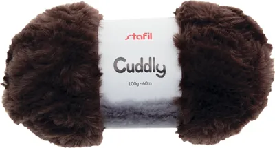 Produktbild von Wolle "Cuddly", 100 g Braun