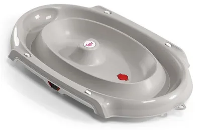 Produktbild von Tigex faltbare Babybadewanne grau - ergonomisch und kompakt