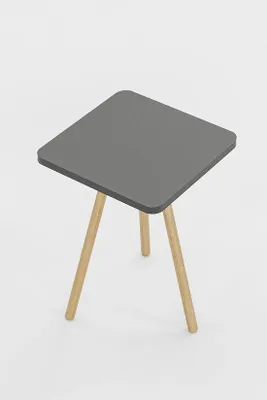 Immagine prodotto di Tavolino InterGo quadrato, 34 x 34 x 34 cm, antracite