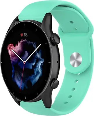 Produktbild von Strap-it Amazfit GTR 3 (Pro) Sportarmband(Aqua)