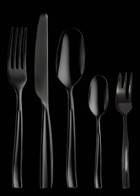 Produktbild von Pintinox Infinito Treasure Total Black Besteck Set 30 tlg.