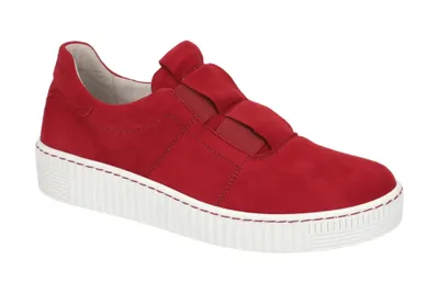 Produktbild von Gabor 43.335 Damenschuhe - sportliche Slipper - Halbschuhe rot Freizeit NEU