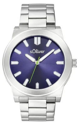 Produktbild von s.Oliver Herren Uhr Armbanduhr Edelstahl silber 2037712