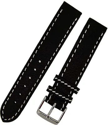 Produktbild von Uhrenarmband KANA 24mm weiße NAHT weiches KALBLEDER