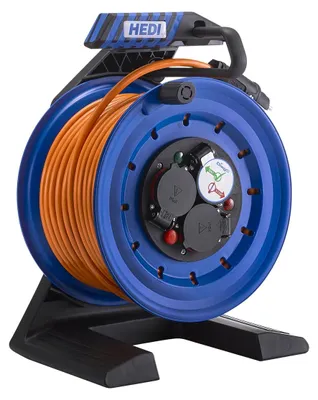 Produktbild von HEDI K7A25Q2TF Vollkunststoff Kabeltrommel „Generation 7 Companion“ 25 m