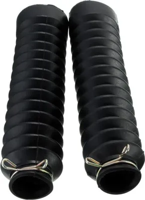 Imagen del producto de 2 unidades de cubiertas de goma para horquilla delantera de motocicleta, de 42 mm, protectores para amortiguadores