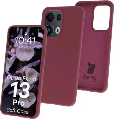 Produktbild von Bizon Soft Case Oppo Reno13 Pro dunkel lila