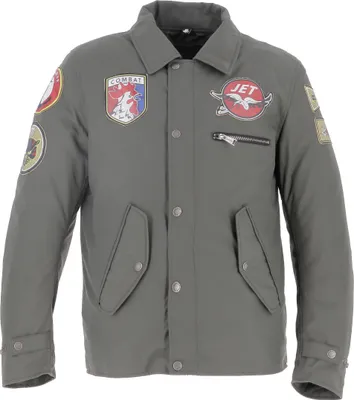 Produktbild von Helstons Terry wasserdichte Motorrad Textiljacke, khaki, L