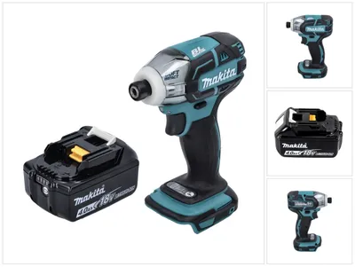 Image de Makita DTS 141 M1 Visseuse à impulsions sans fil 18 V 40 Nm 1/4" Brushless + 1x batterie 4,0 Ah - sans chargeur