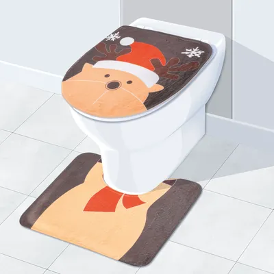 Obrázok produktu pre Vianočná dekorácia na WC sedadlor