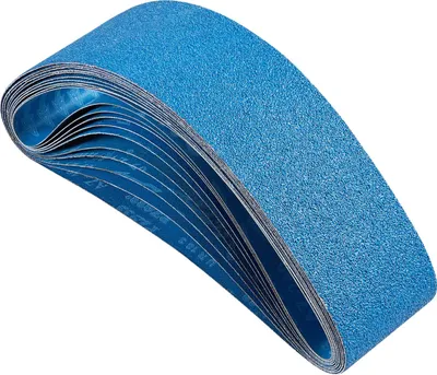 Obrázek produktu pro VEVOR brusné pásy, 100x915mm, 10 kusů (po 2 se zrnitostí 40/60/80/120/240), z karbidu křemíku, pásová bruska, pro obrábění kovů, kompozitů a dokončování plastů