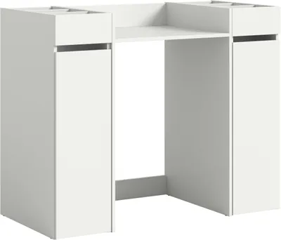 Produktbild von Waschmaschinenschrank Xonox.home Free BxHxT 124 x 101 cm x 60 mm Frontfarbe weiß