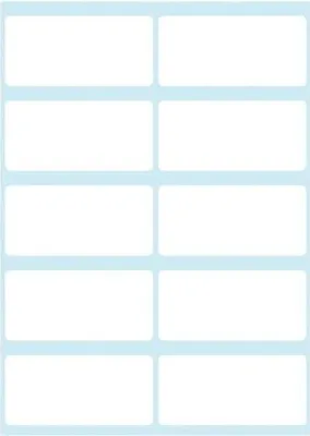 Produktbild von Herlitz 11296597, Rechteck, Universal, 6 Blätter, 8 cm, 12,5 cm, 19 mm