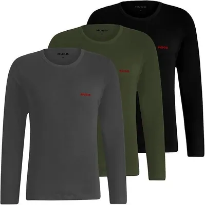 Produktbild von BOSS 3er-Pack Herren-Langarm-Unterhemden 50492631