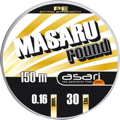 Produktbild von Asari Masaru Jerk Geflochtene Schnur 150 M Schwarz 0.140 mm Schwarz 0.140 mm