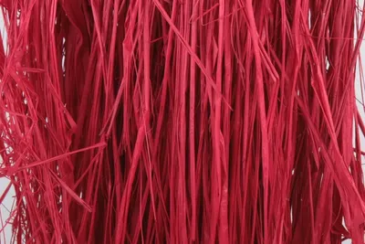 Produktbild von Dekoband Raffia Bast 500g rot Raffiaband Schleifenband