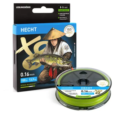Produktbild von Lieblingsköder X8 Hecht | 0,16mm, 13,9kg, 150m