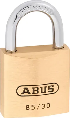 Produktbild von ABUS Vorhängeschloss 85/30 Messing wetterfest für Türen & Schuppen