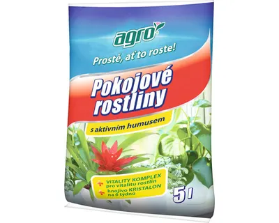 Obrázek produktu pro Substrát pro pokojové rostliny Agro 5 l