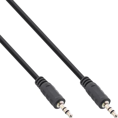 Produktbild von InLine Klinke Kabel, 3,5mm Stecker / Stecker, Stereo, 10m