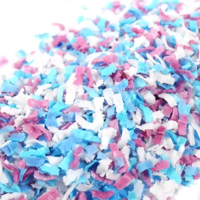 Produktbild von Streuselheld Schnippel Eiskönigin 10g Winterliche Esspapier Flocken für Kuchen, Muffins & Desserts