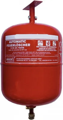 Produktbild von 10kg Automatik Pulver Feuerlöscher Löschanlage