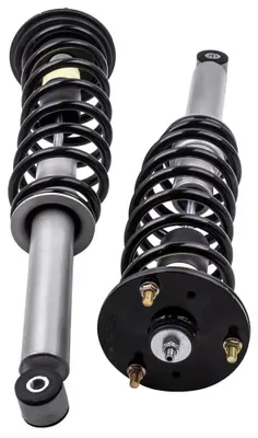 Image de Kit de conversion pour suspension avant : 2 suspensions pneumatiques à ressort hélicoïdal, compatible avec les modèles LS430 de 2001 à 2006