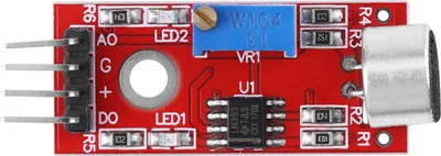 Produktbild von Vysoko citlivý mikrofónový zosilňovač Modul výstupu 20dB Zisk Nízky šum DC 3,3V/5V