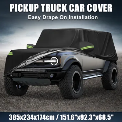 Image de Housse De Voiture Imperméable pour Ford Bronco 4 Portes 21-23 Avec Fermeture Éclair
