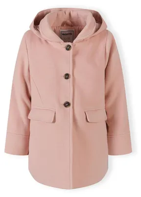 Image de Veste d'hiver matelassée Minoti à capuche, rose, taille 86, pour fille