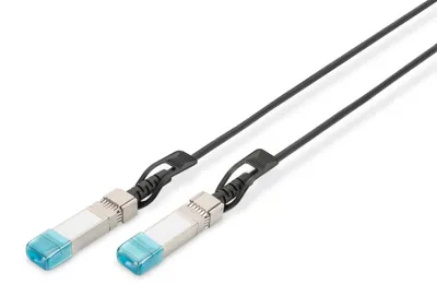 Immagine prodotto di DIGITUS Kabel  SFP+ 10G DAC 10.0m schwarz  AWG 24  MSA