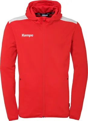 Produktbild von Kempa Kapuzenjacke Emotion 27 Unisex 2005130_01 rot/weiß 3XL