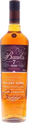 Produktbild von BANKS 7 Golden Age Rum 0,7l 43% Vol. Alkohol Imported Golden Rum Spirituose