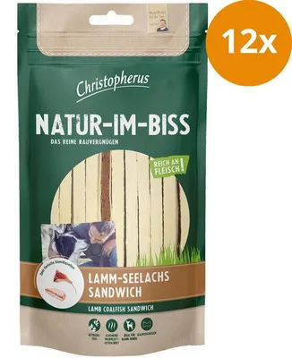 Produktbild von 1 x Allco Christopherus Snack Lamm Seelachs Sandwich 70g
