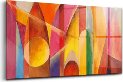 Produktbild von 120x60 - Glasbilder - Bilder auf Wandbild - Foto auf Glas - Abstrakte Kunstdekoration