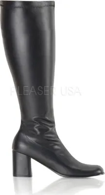 Produktbild von FUNTASMA GOGO-300WC Plus-Size Stretchlack-Stiefel