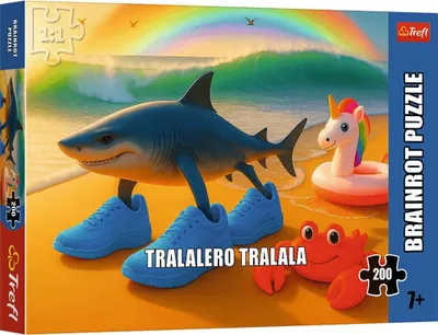 Obrázok produktu pre Puzzle Tralalero Tralala 200 elementów BrainRots