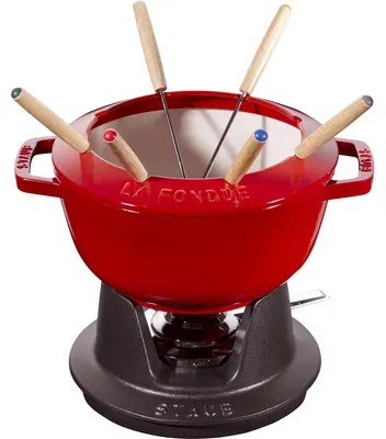 Produktbild von Staub 40511-975-0, 2,3 l, Kirsche (Frucht), Rot, 10 Person(en), Rund, Eisenguss, Eisenguss