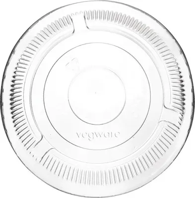 Obrázok produktu pre Viečka Vegware pre kompostovateľné poháre na nealkoholické nápoje Séria 96 (1000 kusov)