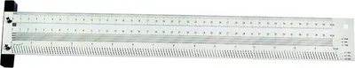 Obrázok produktu pre Vysoko presné metrické 400 mm pravítko na otvory T-typ na popisovanie dreva Merací nástroj z nehrdzavejúcej ocele na meranie čiar Tesársky merací nástroj s mechanickou ceruzkou